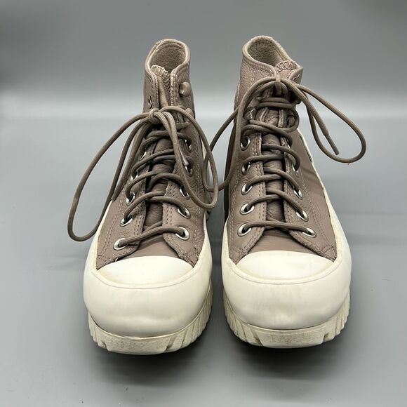 WOMEN'S SIZE 6 CHUCK TAYLOR ALL STAR LUGGED WINTER HIGH 'HUMMUS' - Picture 6 of 10